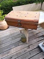 Vintage Reiskoffer / Trunk, Ophalen, Gebruikt, 50 tot 100 cm, Metaal