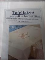 borduurpakket tafellaken 130 x 160 wintermotief, Hobby en Vrije tijd, Borduren en Borduurmachines, Nieuw, Ophalen of Verzenden