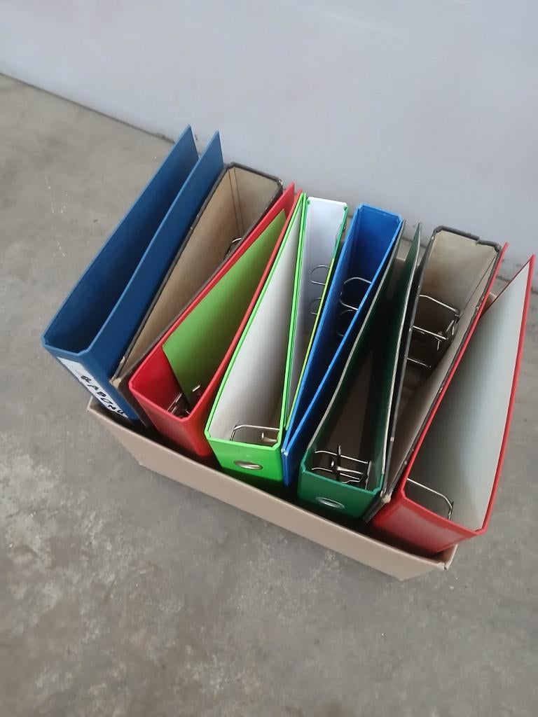 9x 2-Gaats Ringband Ordners - Alles voor €2,50!, Diversen, Ophalen of Verzenden, Gebruikt