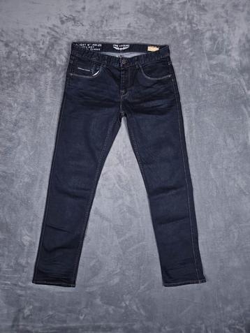PME Legend Nightflight Broek W34 L32 Donkerblauw Slim Jeans beschikbaar voor biedingen