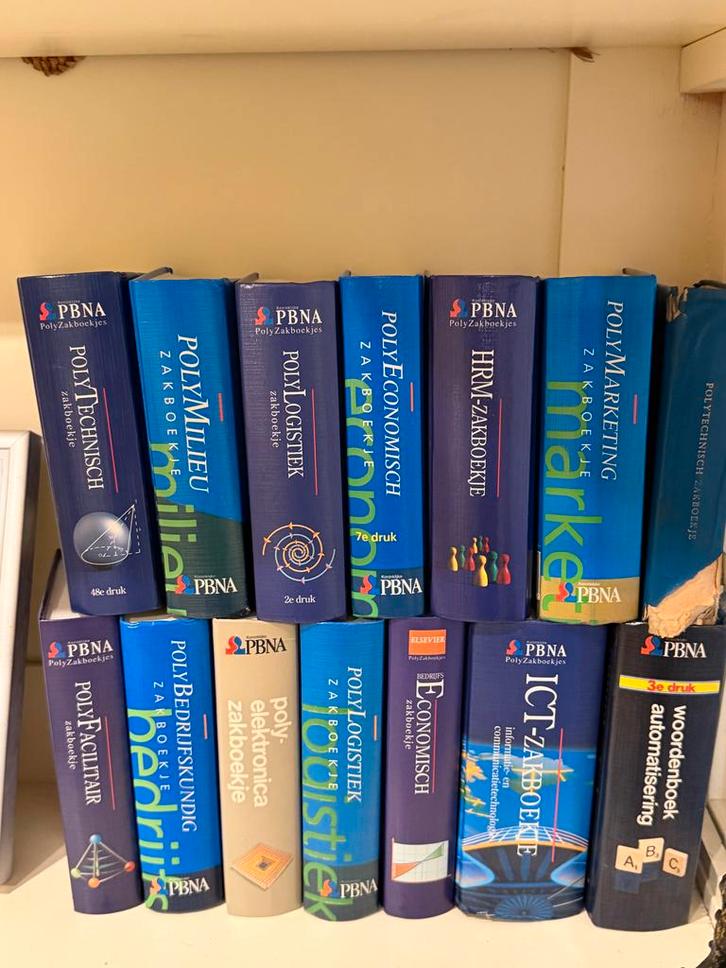 PBNA Poly Zakboekjes - Complete Set!, Boeken, Studieboeken en Cursussen, Zo goed als nieuw, Ophalen