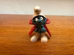 Samenzweerder Smurf (rode binnenkant cape), Ophalen of Verzenden, Gebruikt, Overige Smurfen, Poppetje, Figuurtje of Knuffel