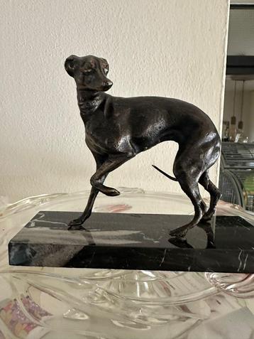 statig honden beeldje whippet italiaanse windhondje  beschikbaar voor biedingen