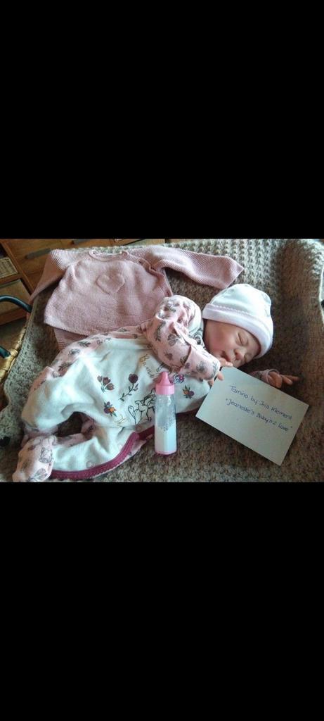 Reborn Babypop - Bounciful Baby, Verzamelen, Poppen, Zo goed als nieuw, Babypop, Verzenden