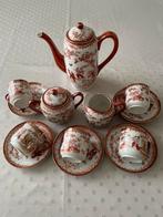 Japans servies oud geisha porselein kutani, Antiek en Kunst, Ophalen