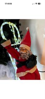 Kerstman op een slee met verlichting, Diversen, Kerst, Ophalen of Verzenden, Gebruikt