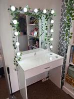 Makeuptafel, Ophalen, Kunststof, 50 tot 100 cm, Zo goed als nieuw