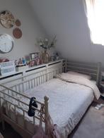 Eenpersoonsbed met lattenbodem, Ophalen, Gebruikt, 90 cm, Eenpersoons