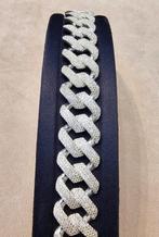Prachtige Cubaan link Zilver 925 armband massief, Ophalen of Verzenden, Nieuw, Zilver, Zilver