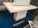 Witte hoogglans eettafel - Showmodel, Baranmeubels@gmail.com, Vierkant, Zo goed als nieuw, Vijf personen of meer