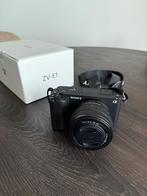 Sony ZV-E1 + 28-60mm Lens (Full Frame Camera), Audio, Tv en Foto, Fotocamera's Digitaal, Ophalen, 12 Megapixel, Compact, Zo goed als nieuw