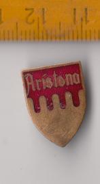 Philips Aristona Radio embleem logo emaille B, Antiek en Kunst, Ophalen of Verzenden