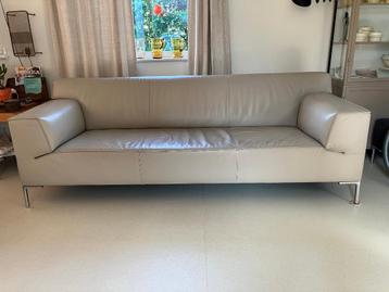 Design bank Design on Stock – Bloq 3-zits leer + hocker  beschikbaar voor biedingen