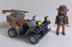 playmobil stroper met quad, Ophalen of Verzenden, Gebruikt, Los playmobil