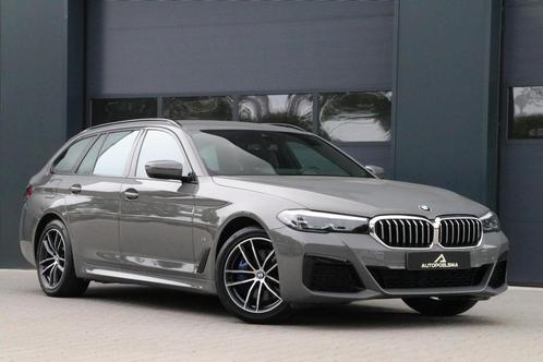 BMW 5-serie Touring 530e M-SPORT ShadowLine Leder AppleCarpl, Auto's, BMW, Bedrijf, Te koop, 5-Serie, ABS, Achteruitrijcamera