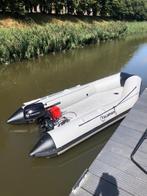 Rubberboot Talamex Aqualine QLA 350 + Buitenboordmotor 6pk, Watersport en Boten, Rubberboten, Airdeck, Gebruikt, Benzine, Minder dan 70 pk