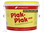 Intervos Glasvezellijm Plak-Plak 10kg, Ophalen, 25 tot 50 m²