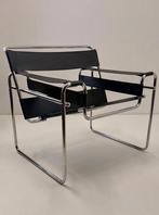 Wassily-inspired Vitra B3 fauteuil / stoel Marcel Breuer., Ophalen of Verzenden, Nieuw, Leer, 75 tot 100 cm