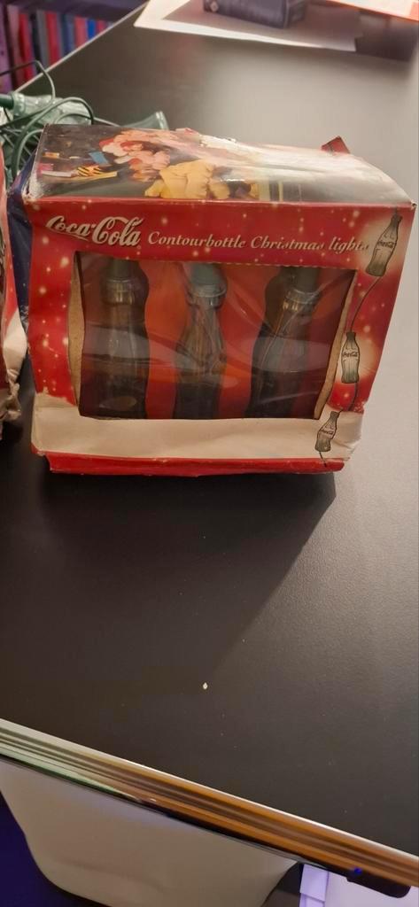 Coca Cola Kerstverlichting in Originele Doos, Diversen, Kerst, Gebruikt, Ophalen of Verzenden