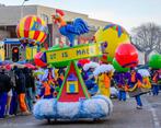 Carnavalswagen loopgroep spelkar windroos, Ophalen, Gebruikt, Feestartikel, Carnaval