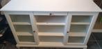 Wit Ikea dressoir / buffetkast / servieskast met glazen deur, Huis en Inrichting, Met deur(en), 150 tot 200 cm, 25 tot 50 cm, Gebruikt