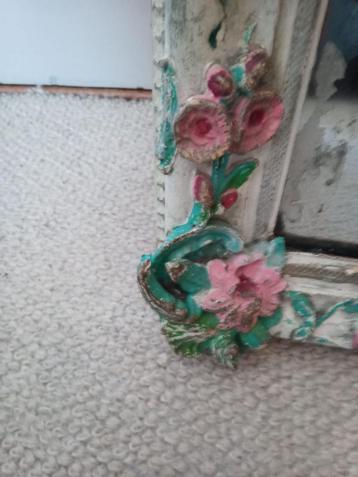 Gratis spiegel, vintage, opnkapper 63x131x4,5 verweerd glas beschikbaar voor biedingen