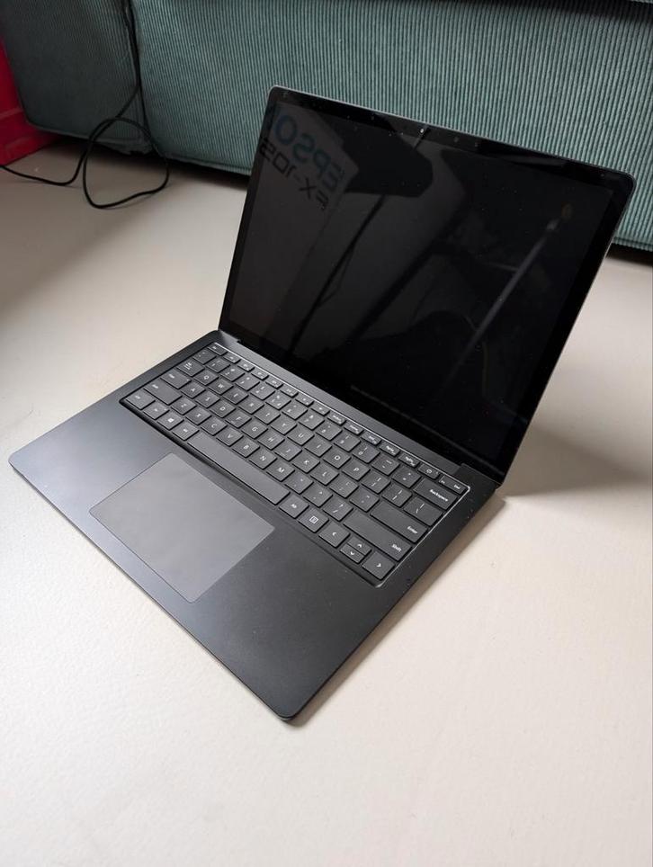 Microsoft Surface Laptop 4 zwart, Computers en Software, Windows Laptops, Gebruikt, 13 inch, SSD, 2 tot 3 Ghz, 16 GB, Qwerty, Met touchscreen