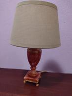 Schemerlampje marmer look, Ophalen of Verzenden, Zo goed als nieuw, Retro, Minder dan 50 cm