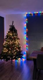 Kunstkerstboom met versiering en verlichting, Diversen, Kerst, Ophalen, Zo goed als nieuw
