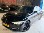 BMW 3-Serie 320d M-Pakket 184pk AUT/Limousine/Leder/Nav8/VOL, Auto's, 745 kg, 1995 cc, 4 cilinders, Zwart