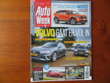 Autoweek 1 2020 Volkswagen Nivus, Volvo V60 T5, Audi A4 Av beschikbaar voor biedingen
