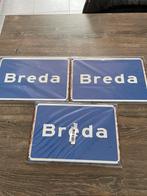Breda bordjes overkapping mancave, Verzamelen, Ophalen of Verzenden, Nieuw, Reclamebord