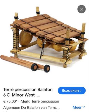 Balafoon Afrikanse muziek instrument beschikbaar voor biedingen