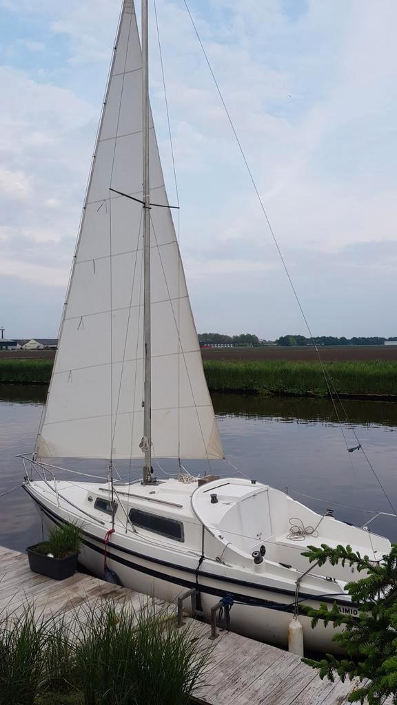 Kajuitzeilboot Daimio 720 met inboord diesel., Watersport en Boten, Overige Watersport en Boten, Gebruikt, Ophalen