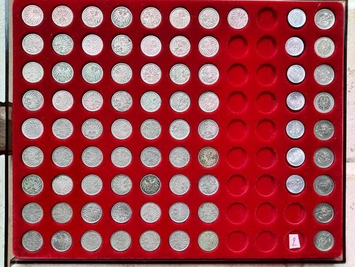 munt Duitsland Pfennig Kaiserreich Jaeger coin Reich Duits, Postzegels en Munten, Munten | Europa | Euromunten, Losse munt, Overige waardes