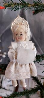 3 prachtige wattenpopjes, feathertree, kerst, Diversen, Kerst, Ophalen of Verzenden, Zo goed als nieuw