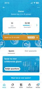 Glazen zegels AH, Tickets en Kaartjes, Drie personen of meer, Kortingsbon