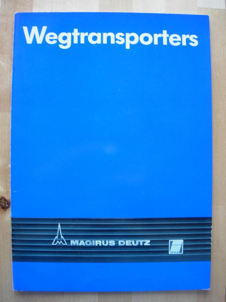 Magirus Deutz Brochure 1980 Wegtransporters Iveco, Boeken, Auto's | Folders en Tijdschriften, Zo goed als nieuw, Overige merken