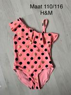 Badpak maat 110/116, met leuk randje, merk: H&M., Kinderen en Baby's, Kinderkleding | Maat 110, Ophalen of Verzenden, Zo goed als nieuw