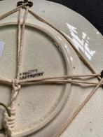 Antiek Maastrichts Aardewerk Bordje  - Wintertafereel, Ophalen of Verzenden