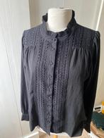 Broderie blouse zwart Poools maat 42 NIEUW blousje borduur, Nieuw, Maat 42/44 (L), Ophalen of Verzenden, Poools