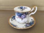 Royal Albert Moonlight Rose MOKKA / EXPRESSO KOP. EN SCHOTEL, Antiek en Kunst, Antiek | Servies los, Ophalen of Verzenden