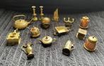 Antieke koper /messing en tinnen miniaturen, Antiek en Kunst, Antiek | Koper en Brons, Ophalen of Verzenden
