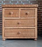 Rotan ladenkast, Huis en Inrichting, Kasten | Ladekasten, Ophalen, Gebruikt, Glas, 50 tot 100 cm