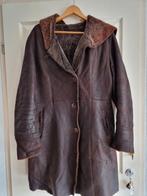 Mooie warme leren jas van Jeroen Besseling, Kleding | Dames, Jeroen Besseling, Ophalen of Verzenden, Gedragen, Bruin