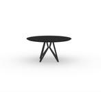 Studio Henk Eettafel Rond 130 Zwart Fenix Butterfly €2689 nu, Huis en Inrichting, Studio Henk, Nieuw, Ophalen of Verzenden, Studio Henk
