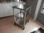 Keukentrolley RVS, Huis en Inrichting, Keuken | Keukenelementen, Overige kleuren, Nieuw, Minder dan 100 cm, 50 tot 75 cm
