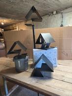 Metalen Vogelvoederhuisjes - Gepoedercoat, Tuin en Terras, Vogelhuisjes en Vogelbaden, Ophalen of Verzenden, Nieuw