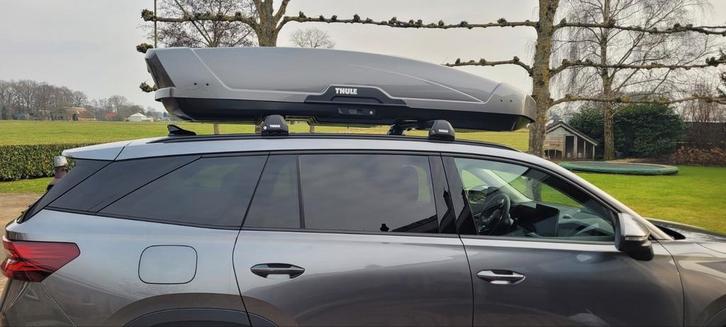 Thule dakkoffer huren, bagagebox huren, skibox huren., Auto diversen, Dakkoffers, Zo goed als nieuw, Ophalen