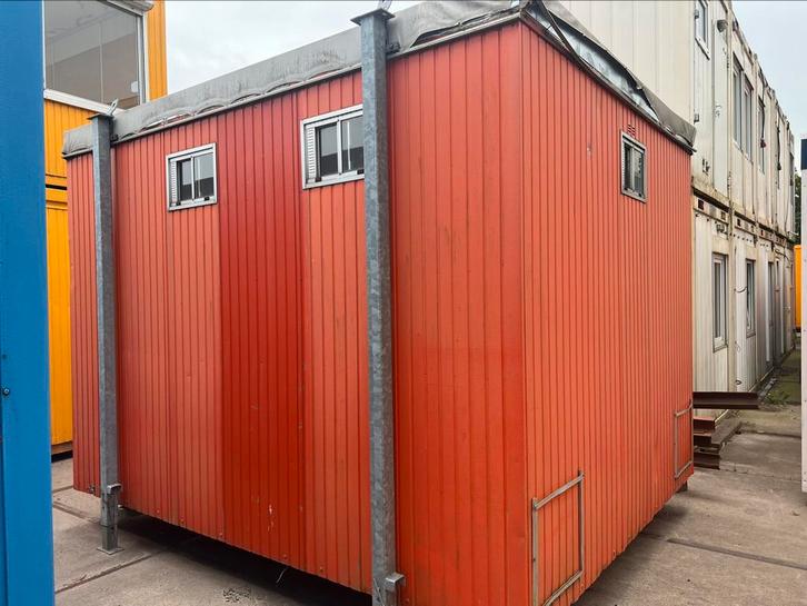 Unit / opslagunit / toiletunit 4x3 meter, Zakelijke goederen, Machines en Bouw | Keten en Containers, Ophalen